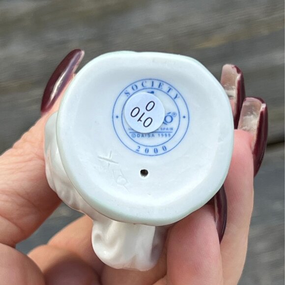 Lladro A Friend For Life Poodle Puppy Dog Society #7685 Porcelain Figurine Box - Picture 7 of 10